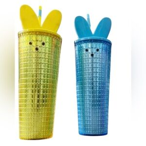 PEEPS Tumbler Bunny Blue & Yellow